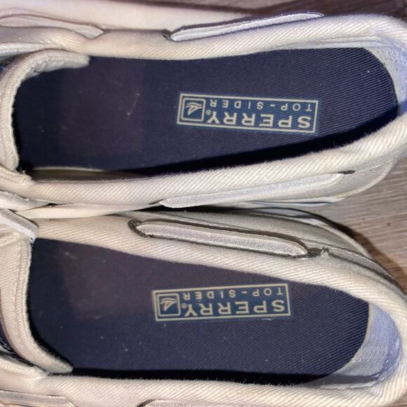 Sperrys Top Siders Canvas Boat Shoes Women’s Size 7 - Picture 8 of 10